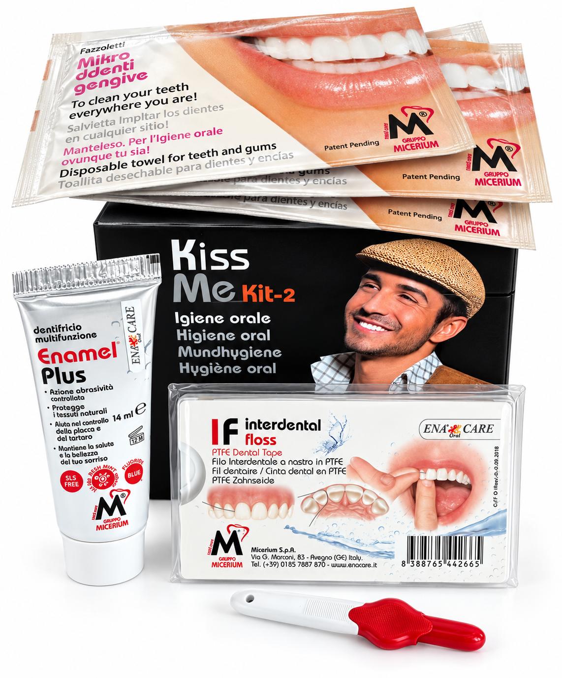 Kit Kiss Me (cu pasta de dinti)
